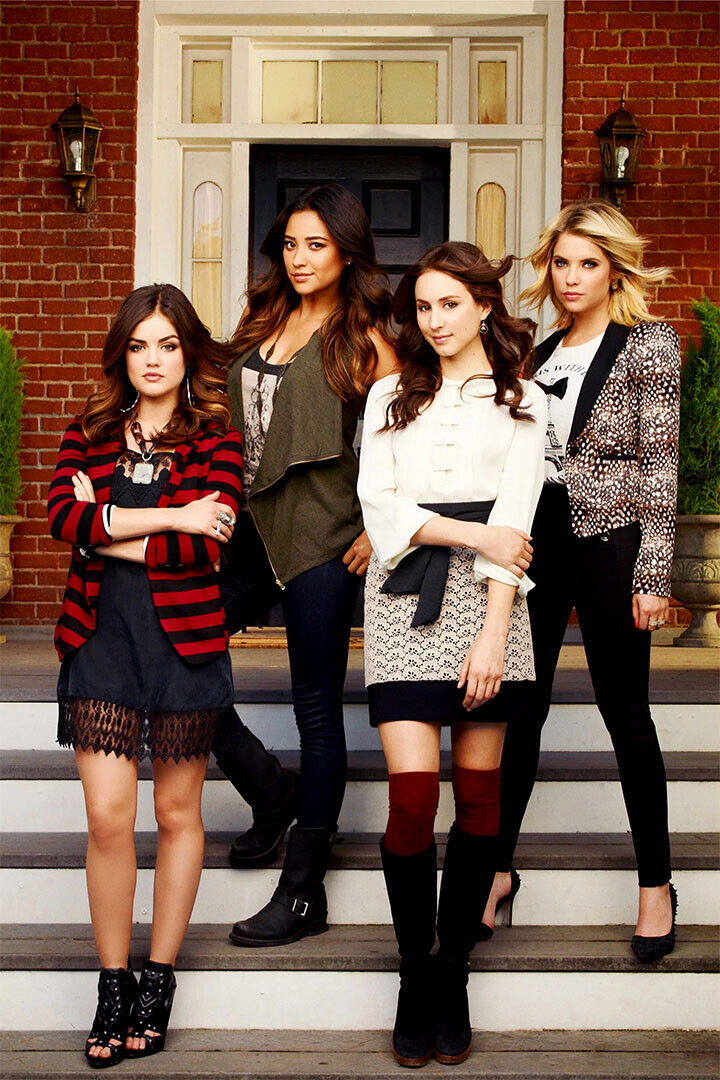 Pretty Little Liars Tv Series Mystery Drama Poster Wall Art Print Home Wall Decor - xonomax