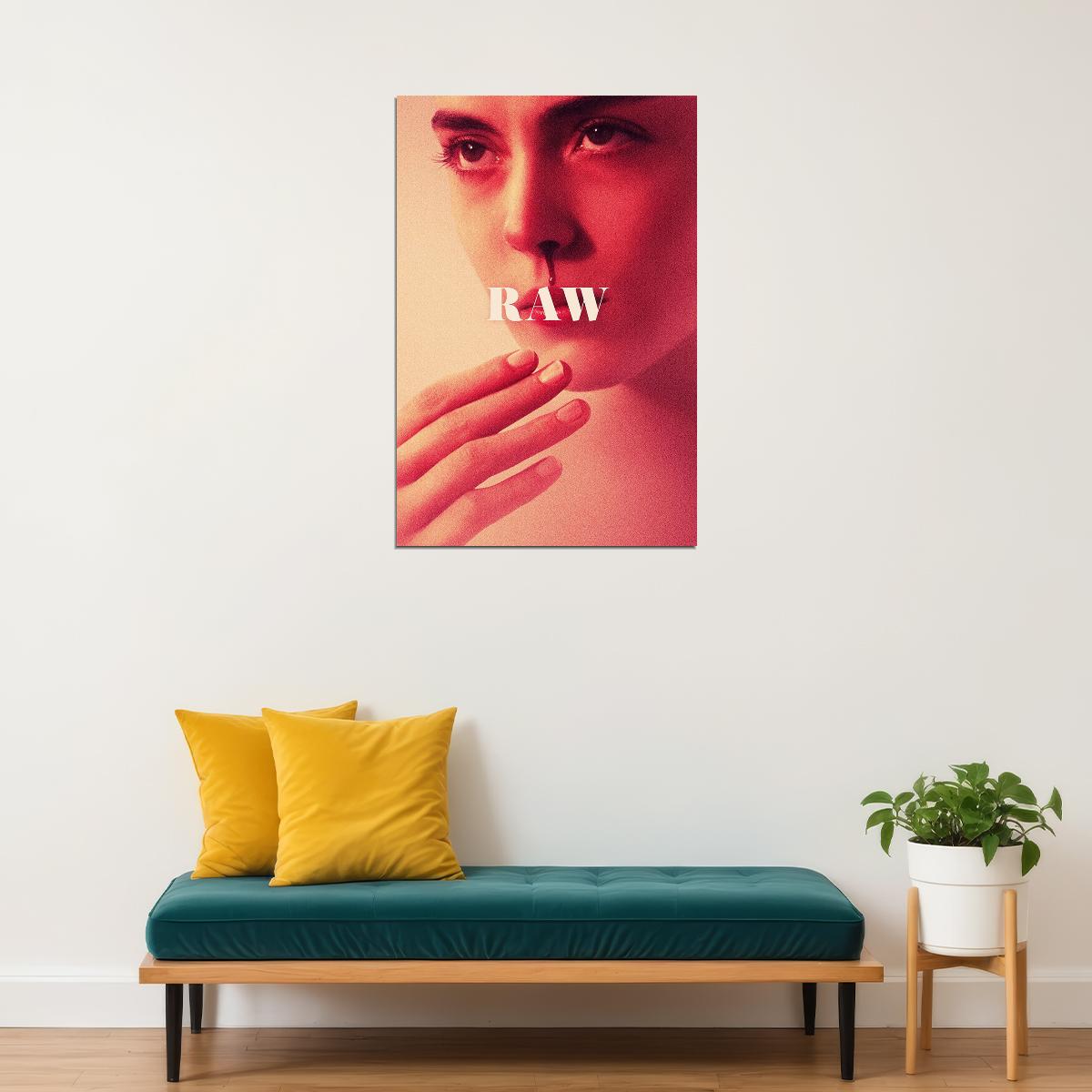 Raw Movie 2016 Drama Horror Poster Wall Art Print Home Wall Decor - xonomax