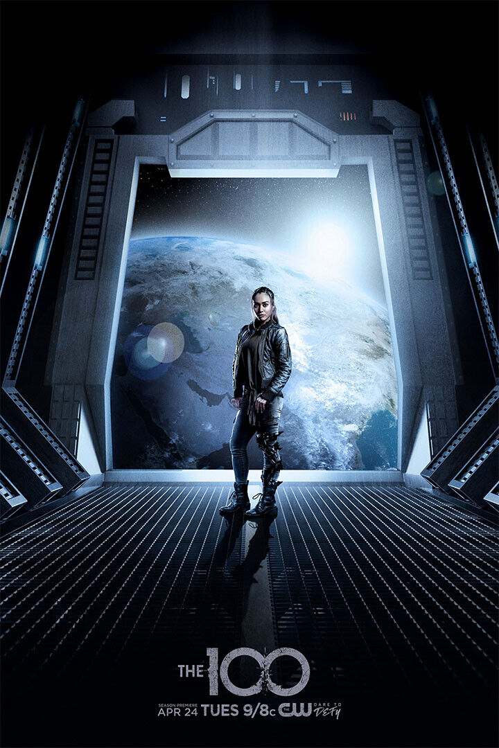 The 100 Season 5 Tv Series Horror Movie Mystery Poster Wall Art Print Home Wall Decor - xonomax