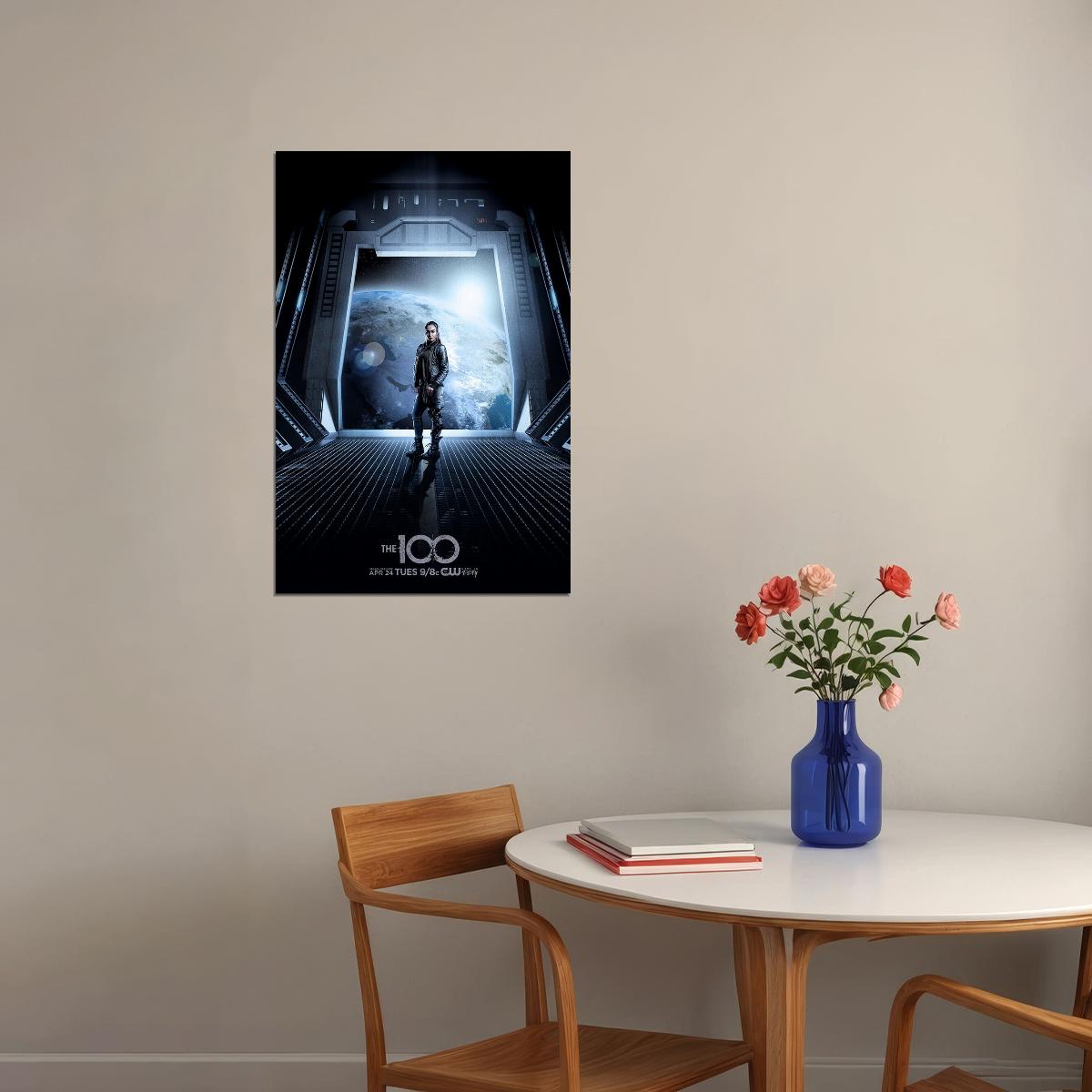 The 100 Season 5 Tv Series Horror Movie Mystery Poster Wall Art Print Home Wall Decor - xonomax