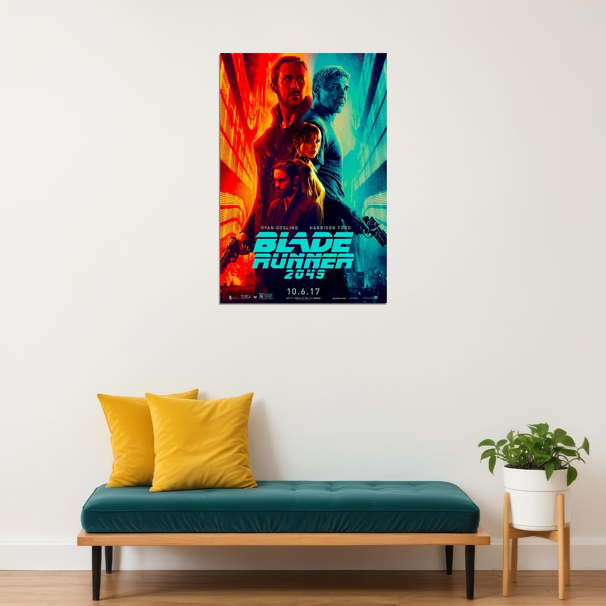 Blade Runner 2049 Harrison Action Science Fiction Poster Wall Art Print Home Wall Decor - xonomax