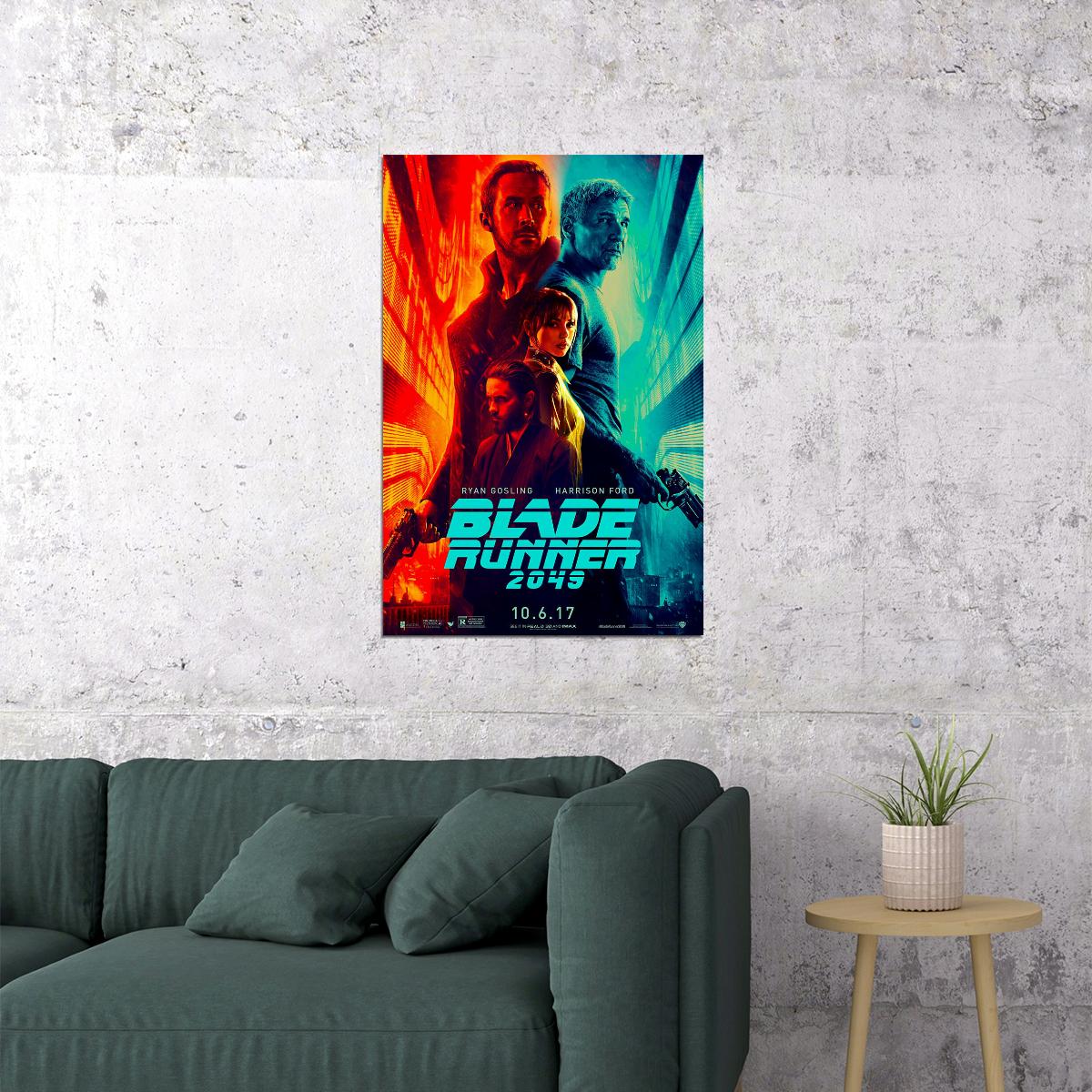 Blade Runner 2049 Harrison Action Science Fiction Poster Wall Art Print Home Wall Decor - xonomax