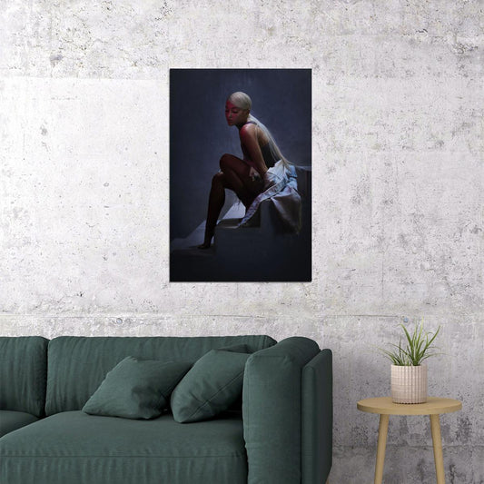 Ariana Grande No Tears Left To Cry Attractive Girl Poster Wall Art Print Home Wall Decor - xonomax