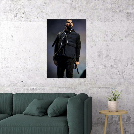 Drake Hip Hop Rap Music Star Rapper Poster Wall Art Print Home Wall Decor - xonomax