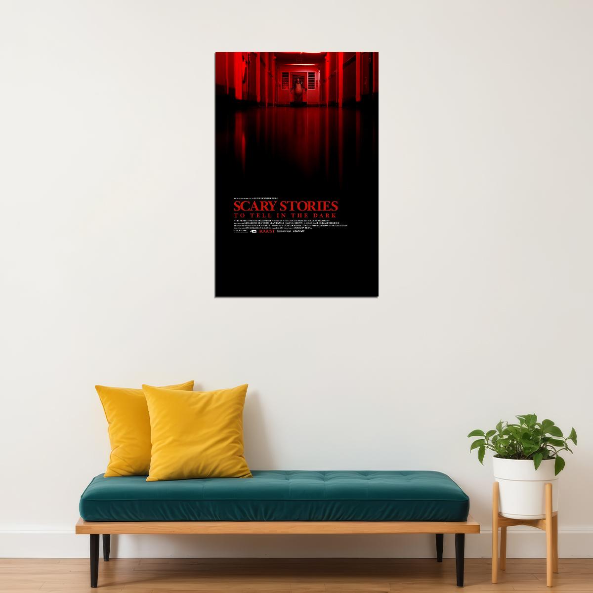 Scary Stories To Tell In The Dark Movie 2019 Horror Poster Wall Art Print Home Wall Decor - xonomax