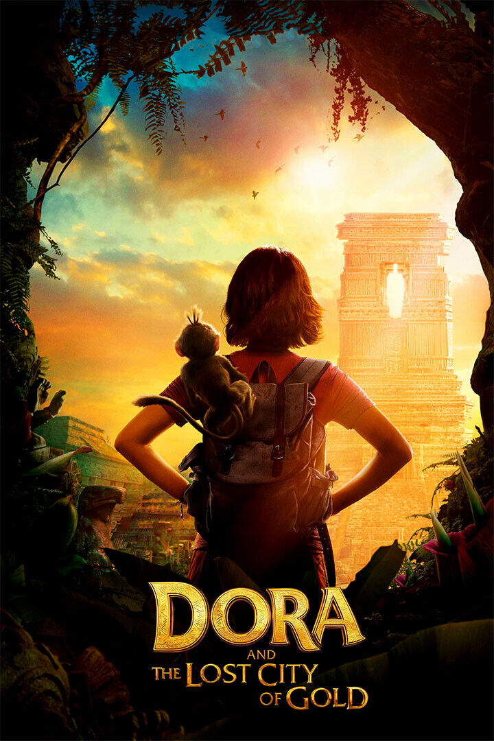 Dora And The Lost City Of Gold Movie James Bobin Family Poster Wall Art Print Home Wall Decor - xonomax