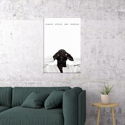 Asap Ferg Always Strive And Prosper Hip Hop Album Poster Wall Art Print Home Wall Decor - xonomax