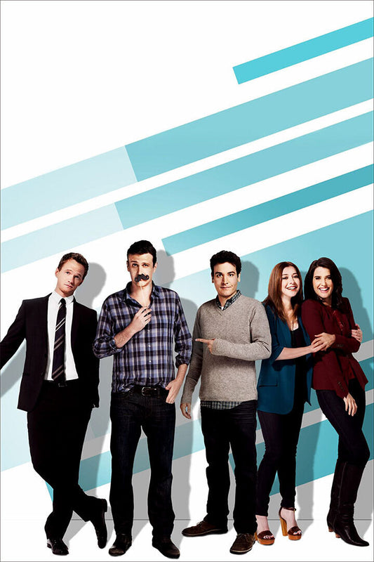 How I Met Your Mother Tv Series Show Actor Comedy Poster Wall Art Print Home Wall Decor - xonomax