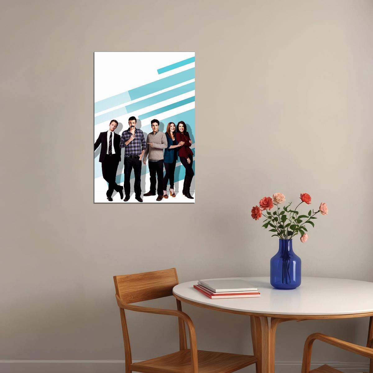 How I Met Your Mother Tv Series Show Actor Comedy Poster Wall Art Print Home Wall Decor - xonomax