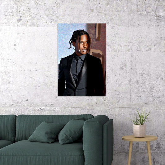 Asap Rocky Long Live Rap Hip Hop Music Album Poster Wall Art Print Home Wall Decor - xonomax