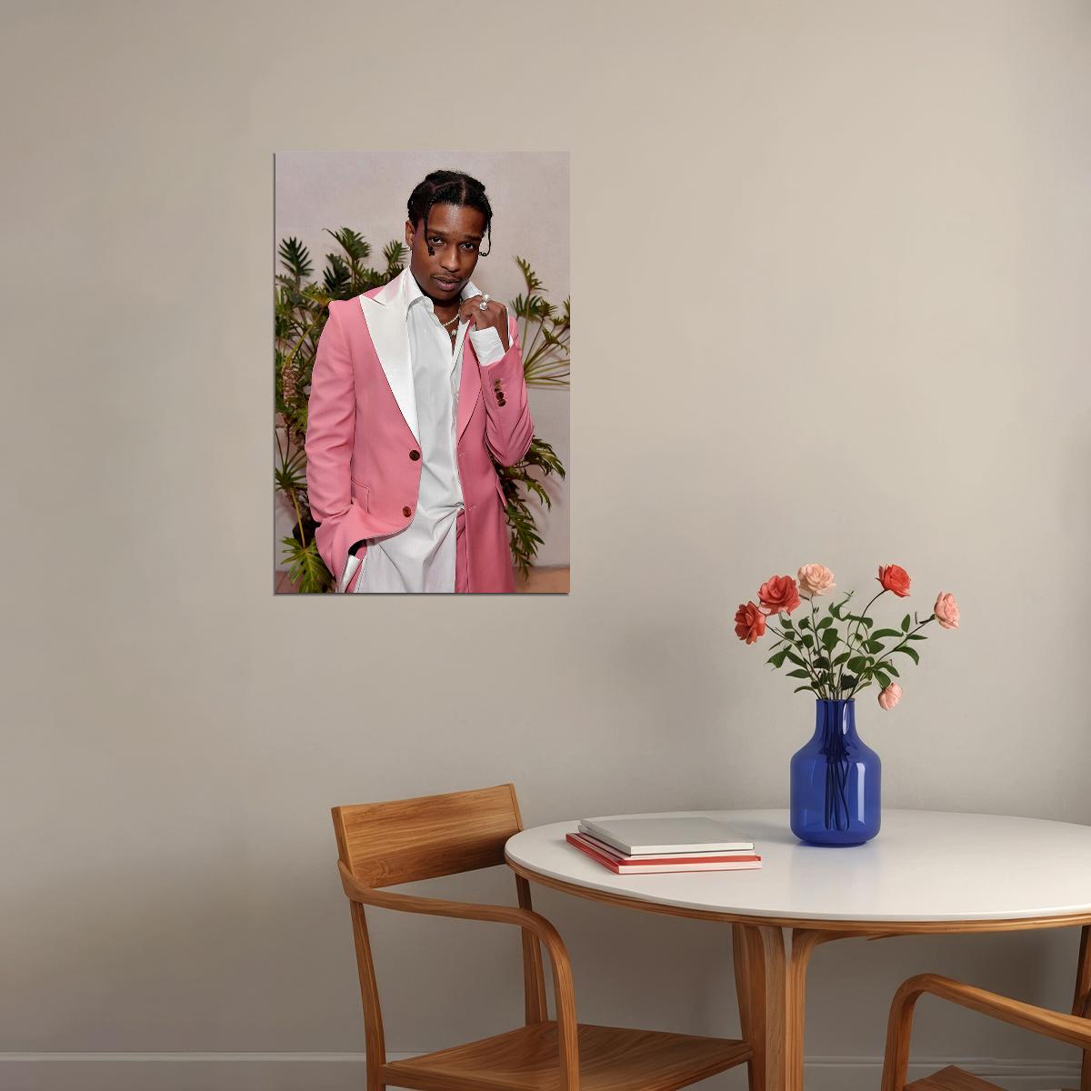 Asap Rocky Long Live Rap Hip Hop Music Album Poster Wall Art Print Home Wall Decor - xonomax