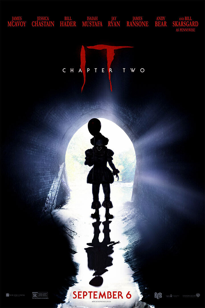 It Chapter 2 Two Movie 2019 Stephen King Horror Poster Wall Art Print Home Wall Decor - xonomax