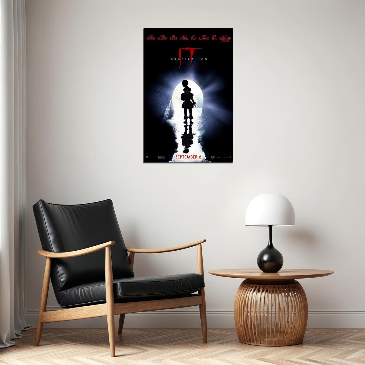 It Chapter 2 Two Movie 2019 Stephen King Horror Poster Wall Art Print Home Wall Decor - xonomax