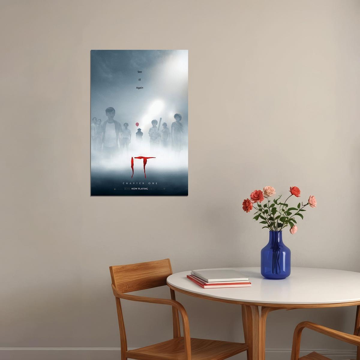 It Chapter 2 Two Movie Stephen King Horror 2019 Poster Wall Art Print Home Wall Decor - xonomax