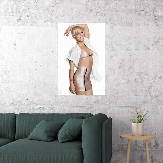 Alecia Beth Moore Pink Pink Music Singer Star Poster Wall Art Print Home Wall Decor - xonomax