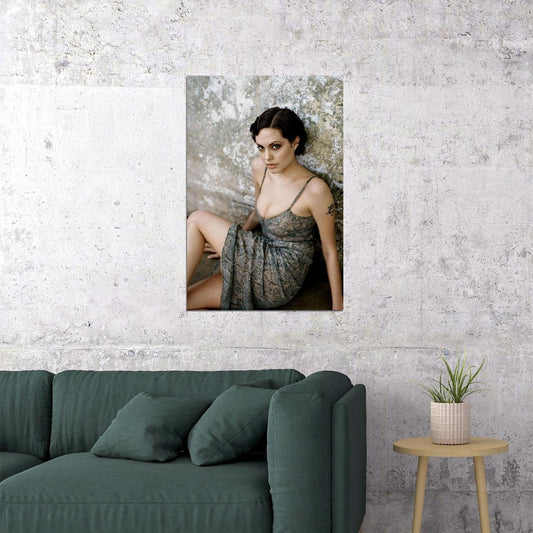 Angelina Jolie Hot Sexy Movie Star Actress Model Poster Wall Art Print Home Wall Decor - xonomax