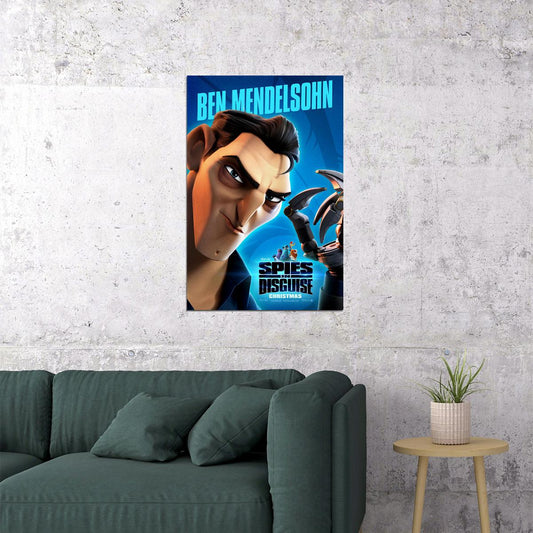 Spies In Disguise Will Smith 2019 Movie War Animation Poster Wall Art Print Home Wall Decor - xonomax