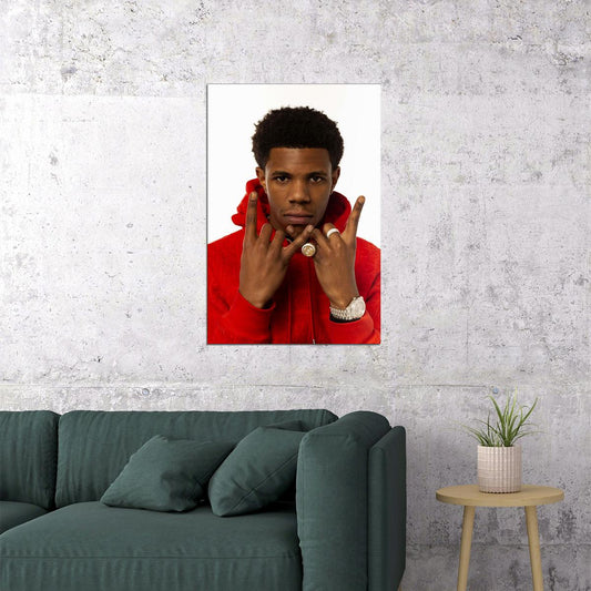 A Boogie Wit Da Hoodie Artist Mixtape Rap Music Album Poster Wall Art Print Home Wall Decor - xonomax