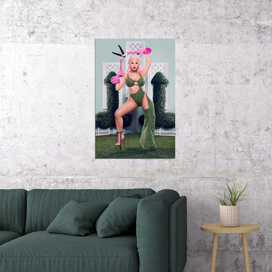 Doja Cat Hip Hop Rap Sexy Singer Star Poster Wall Art Print Home Wall Decor - xonomax