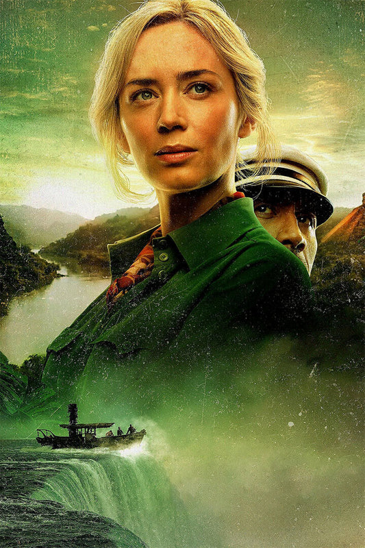 Jungle Cruise Movie 2020 Dwayne Johnson Adventure Poster Wall Art Print Home Wall Decor - xonomax