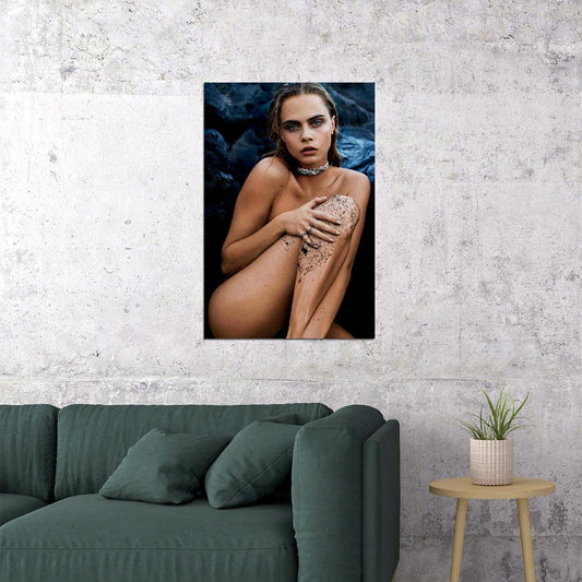 Cara Delevingne Hot Sexy Movie Star Actress Poster Wall Art Print Home Wall Decor - xonomax