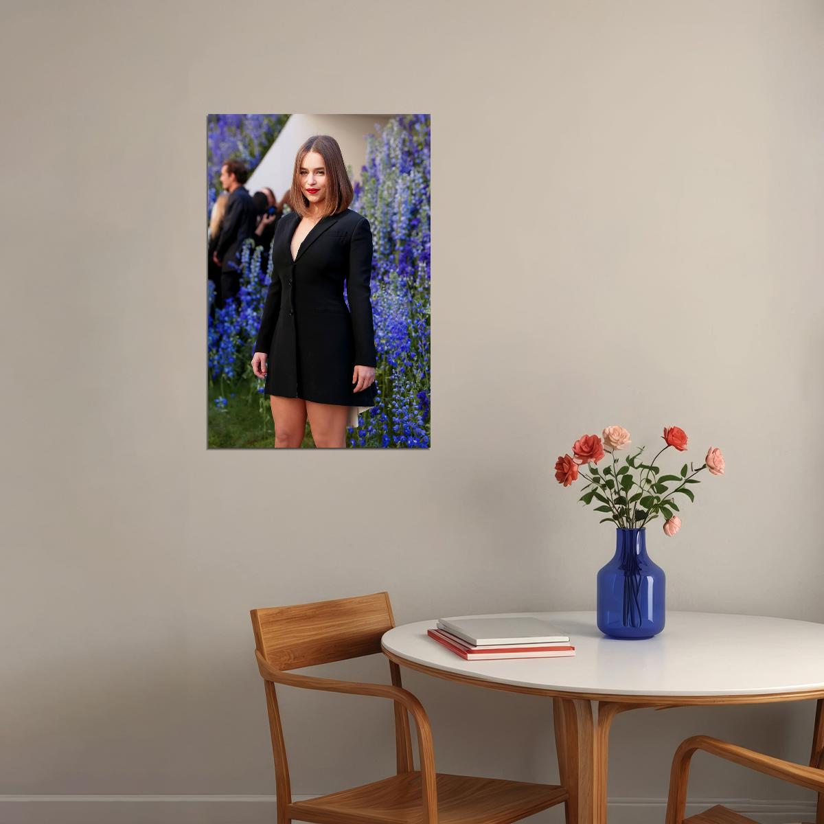 Emilia Clarke Sexy Actress Star Model Beauty Poster Wall Art Print Home Wall Decor - xonomax