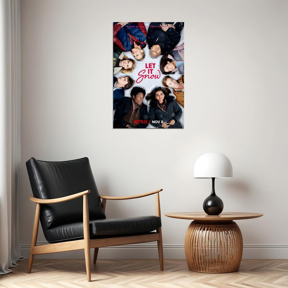 Let It Snow Movie 2019 Comedy Romantic Poster Wall Art Print Home Wall Decor - xonomax