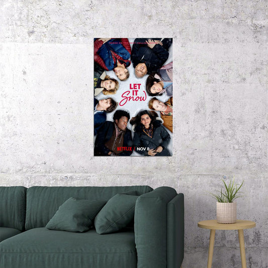 Let It Snow Movie 2019 Comedy Romantic Poster Wall Art Print Home Wall Decor - xonomax