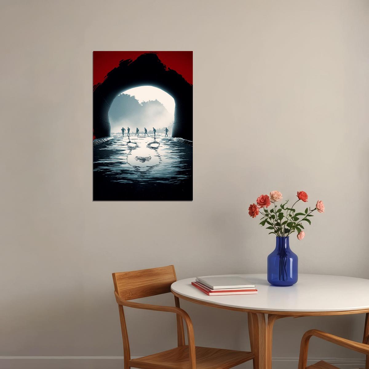 It Chapter 2 Pennywise Stephen King Horror 2019 Movie Action Poster Wall Art Print Home Wall Decor - xonomax