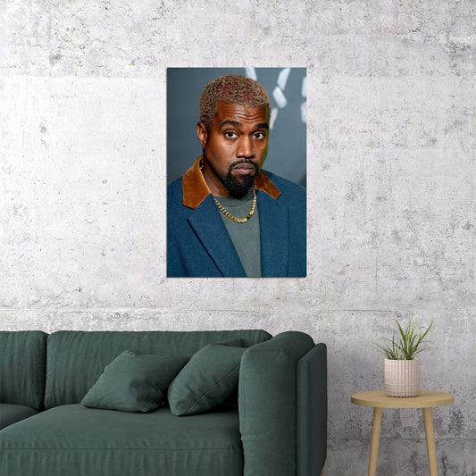 Kanye West Rap Hip Hop Music Stars Fashion Singer Poster Wall Art Print Home Wall Decor - xonomax