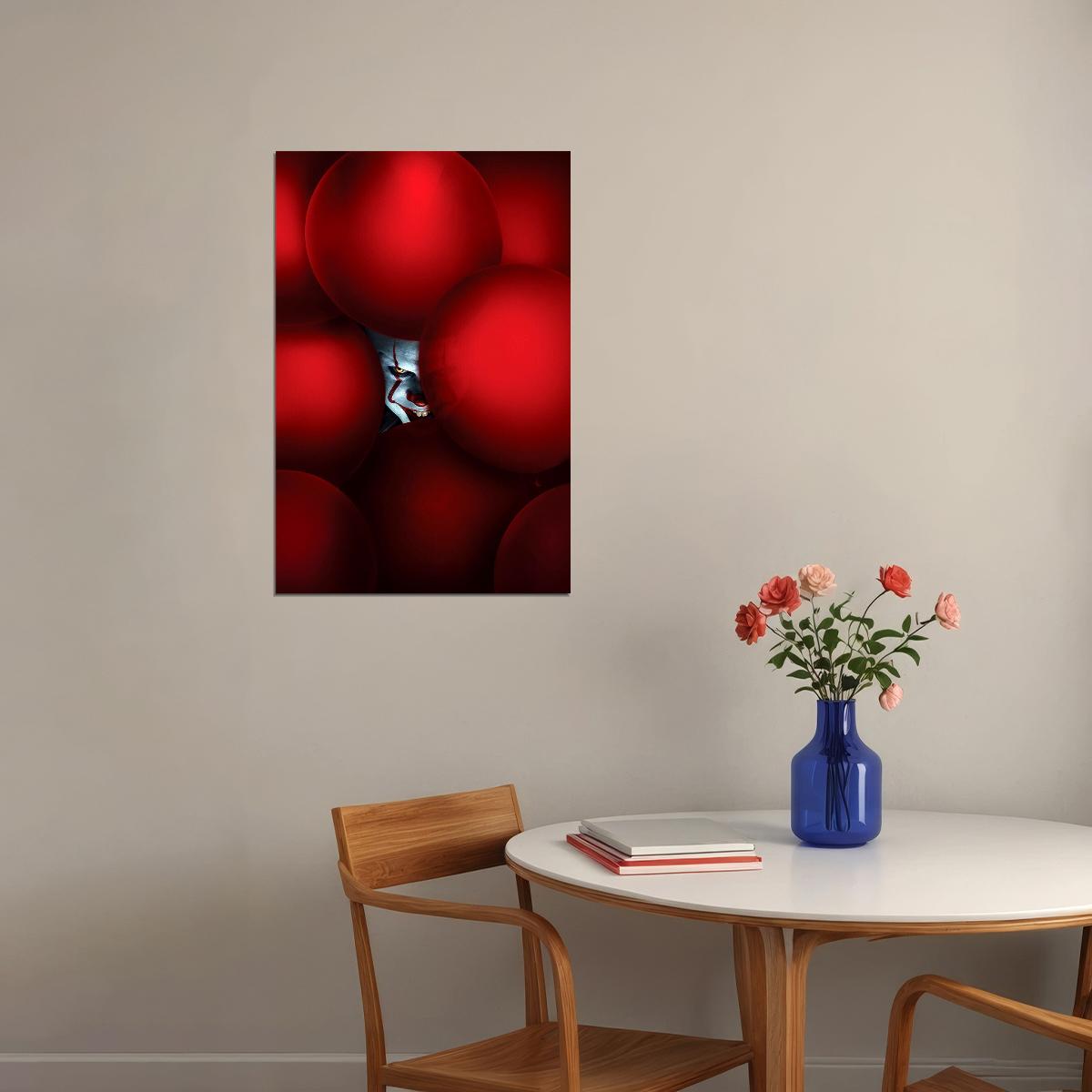 It Chapter 2 Pennywise Stephen King Horror 2019 Movie Poster Wall Art Print Home Wall Decor - xonomax