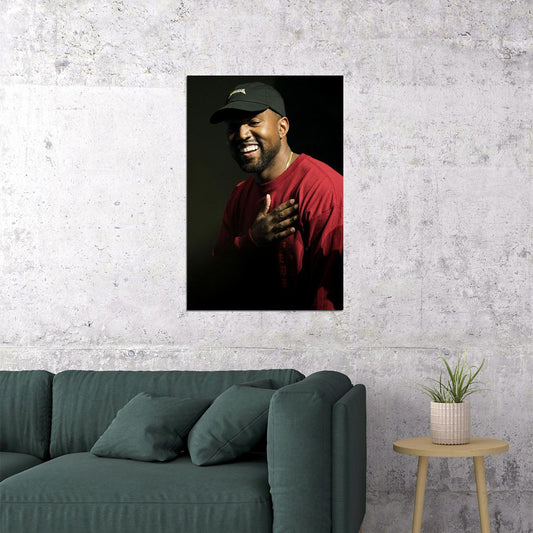 Kanye West Rapper Hip Hop Music Star Time Fashion Poster Wall Art Print Home Wall Decor - xonomax
