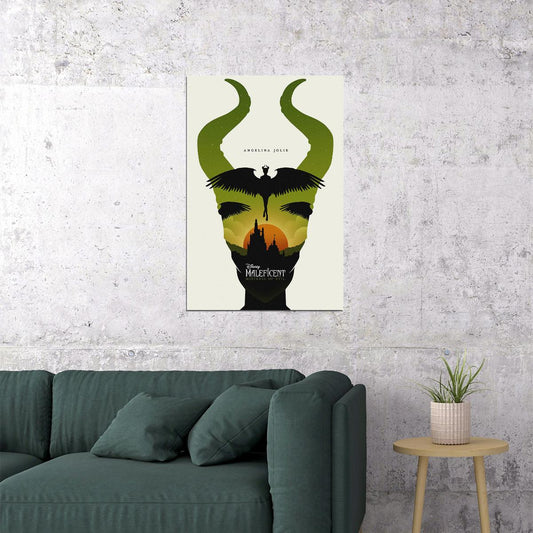 Maleficent Mistress Of Evil Movie 2019 Action Poster Wall Art Print Home Wall Decor - xonomax