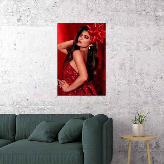 Kylie Jenner Sexy Model Girl Star Bikini Actress Fashion Poster Wall Art Print Home Wall Decor - xonomax