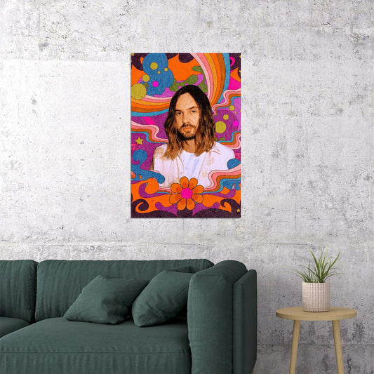 Kevin Parker Rock Music Star Poster Wall Art Print Home Wall Decor - xonomax