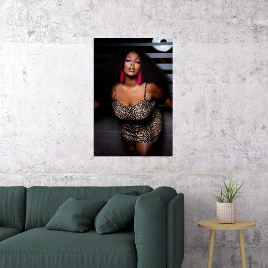 Lizzo Cuz Music 2019 Rapper Actor Poster Wall Art Print Home Wall Decor - xonomax