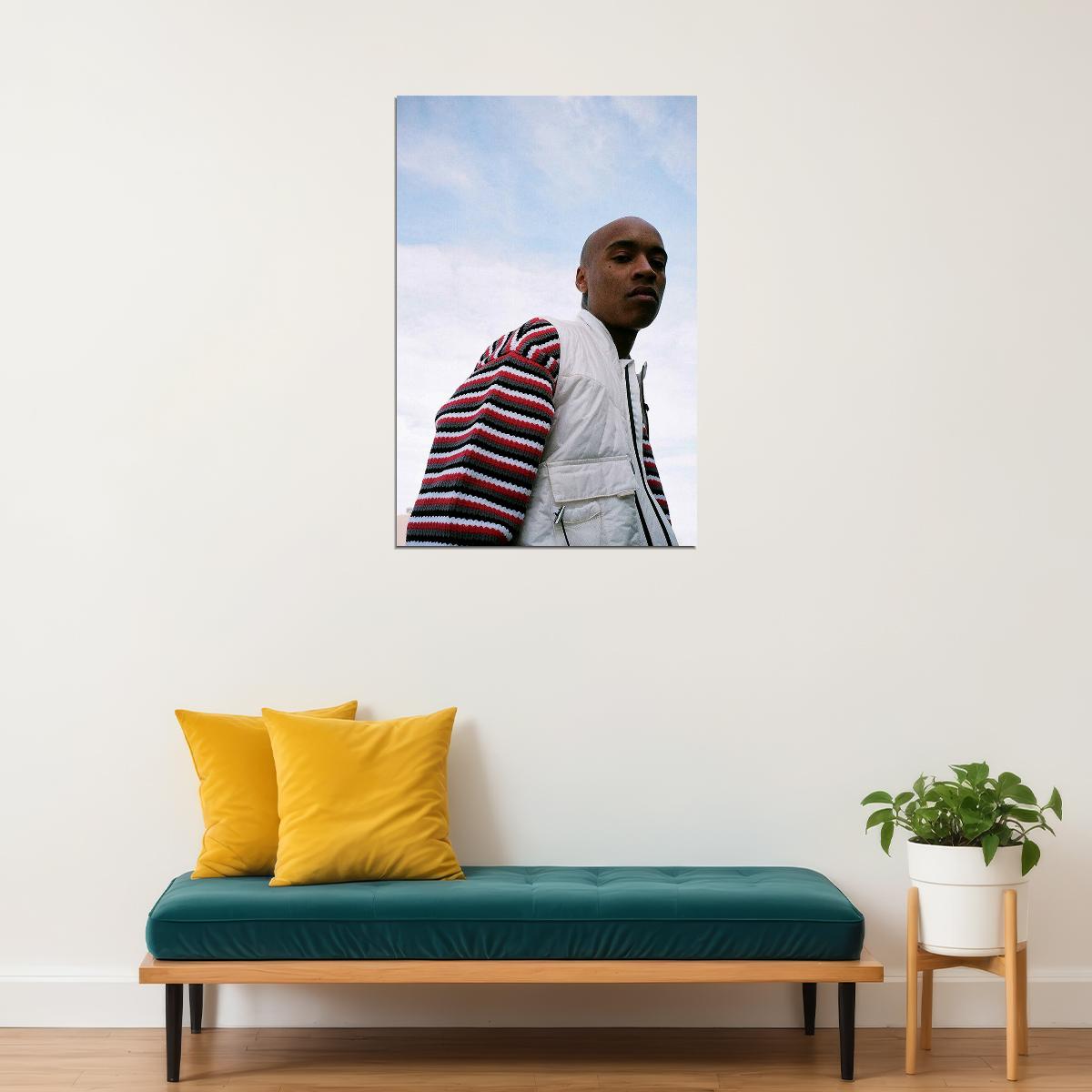 Rejjie Snow Rapper Music Singer Songwriter Poster Wall Art Print Home Wall Decor - xonomax