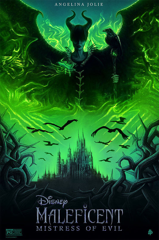 Maleficent Mistress Of Evil Movie 2019 Wizarder Poster Wall Art Print Home Wall Decor - xonomax