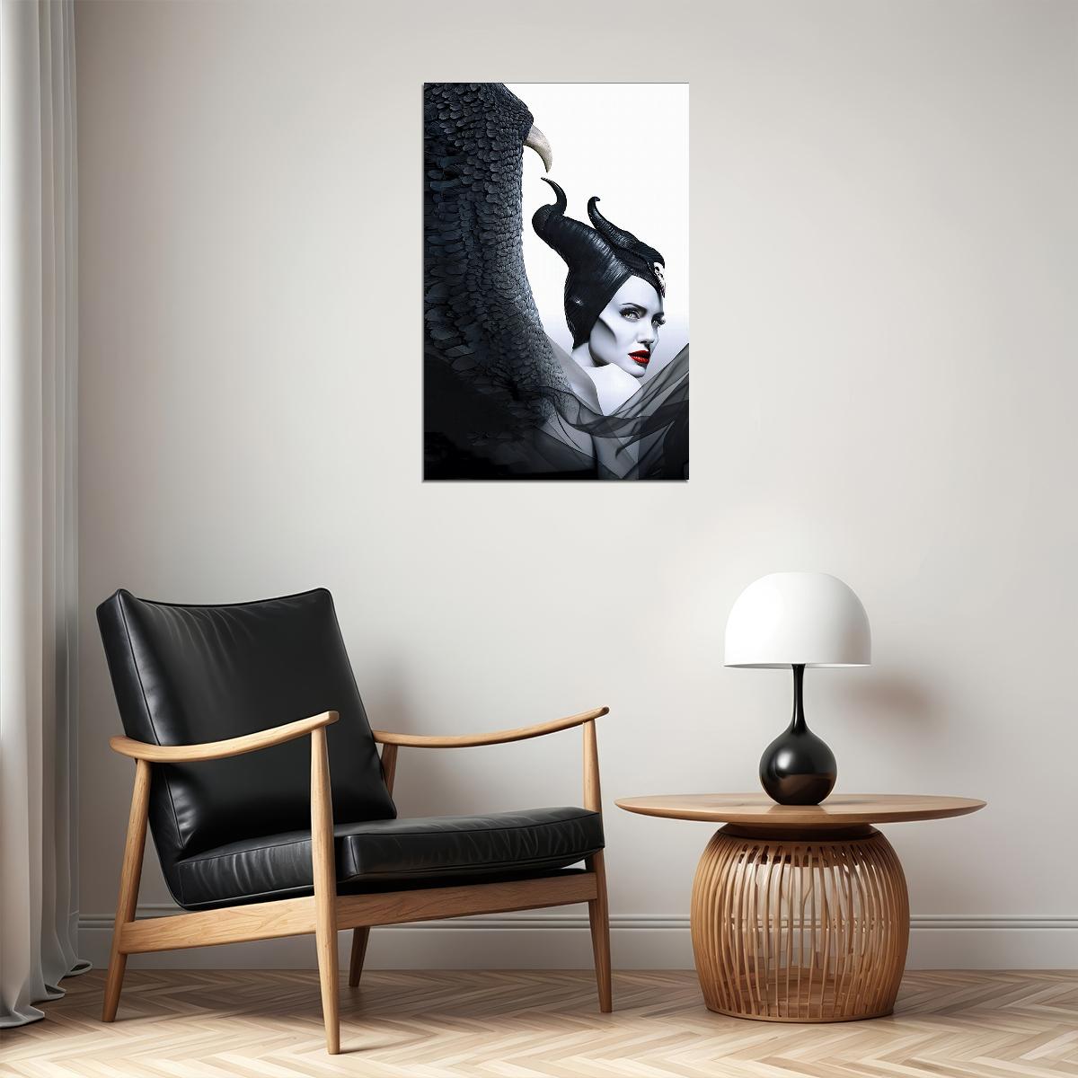Maleficent Mistress Of Evil Movie 2019 Entertainment Poster Wall Art Print Home Wall Decor - xonomax