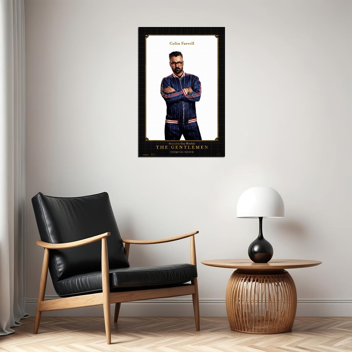 The Gentlemen Movie Actor Comedy Poster Wall Art Print Home Wall Decor - xonomax