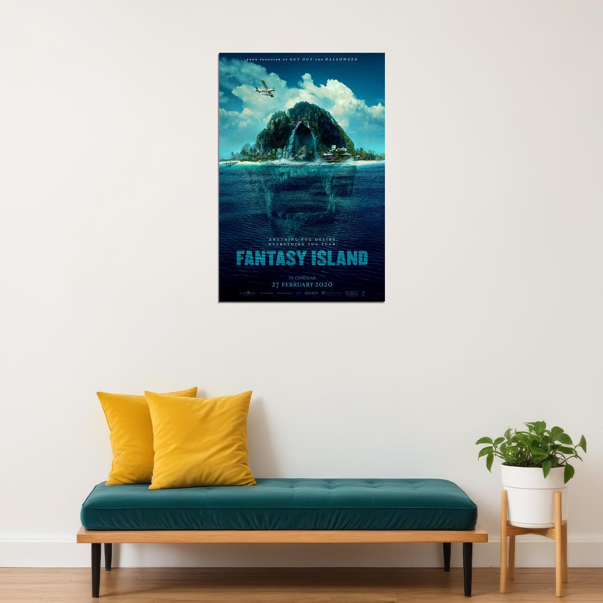 Fantasy Island Movie Adventure Action Fantasy Poster Wall Art Print Home Wall Decor - xonomax