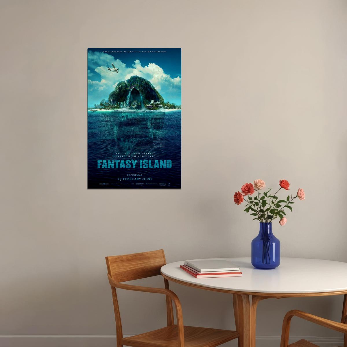 Fantasy Island Movie Adventure Action Fantasy Poster Wall Art Print Home Wall Decor - xonomax