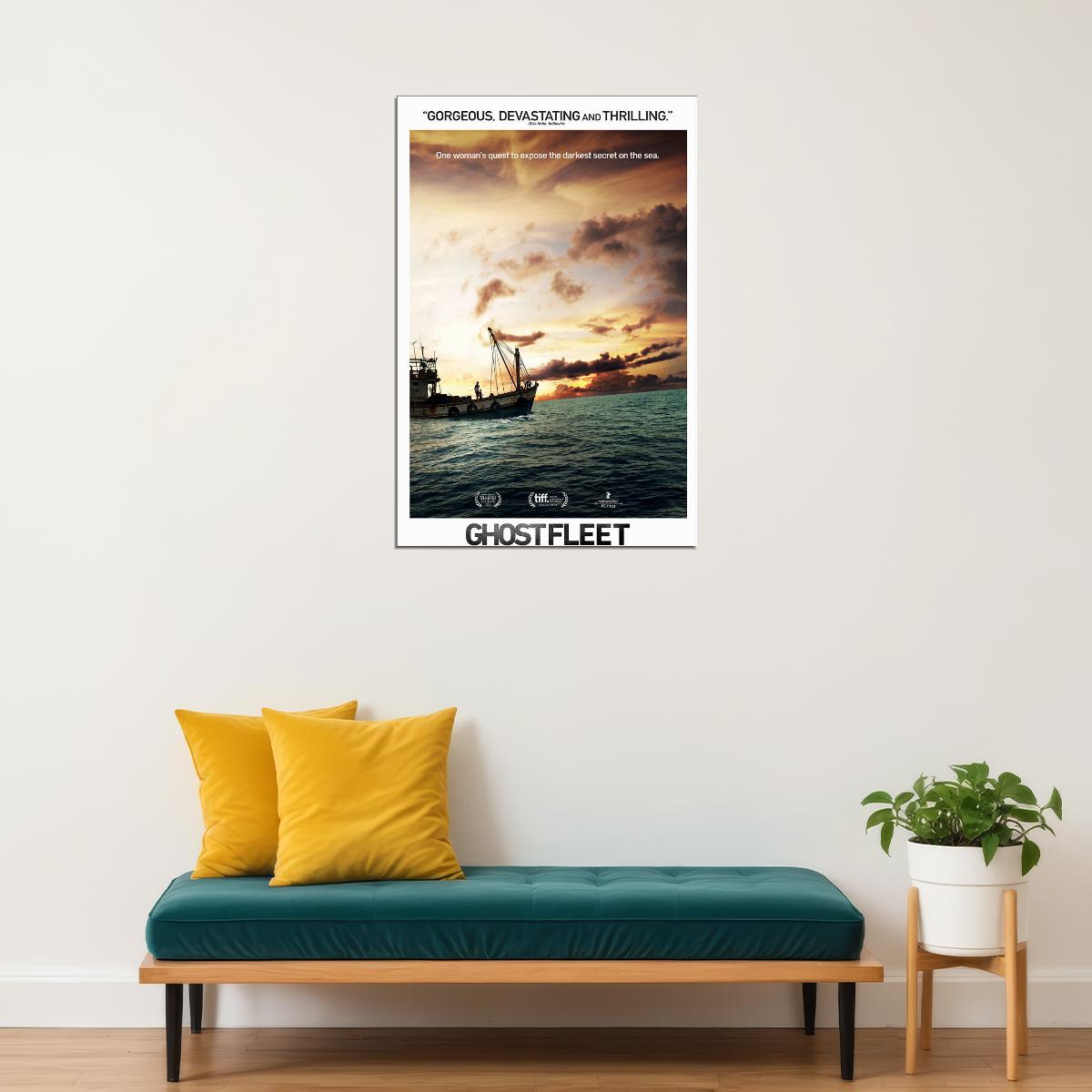 Ghost Fleet Movie Sea Documentary Poster Wall Art Print Home Wall Decor - xonomax