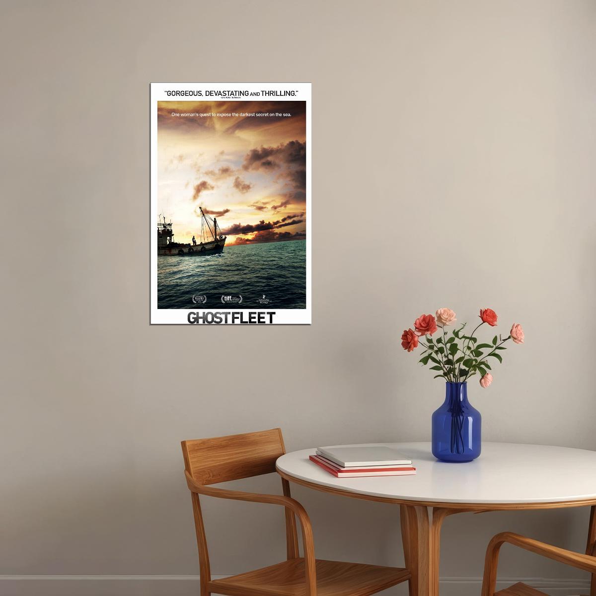 Ghost Fleet Movie Sea Documentary Poster Wall Art Print Home Wall Decor - xonomax