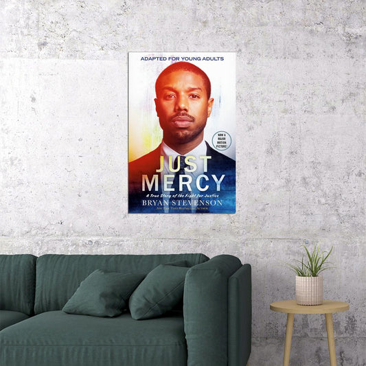 Just Mercy 2019 Movie Brie Larson Biography Crime Poster Wall Art Print Home Wall Decor - xonomax