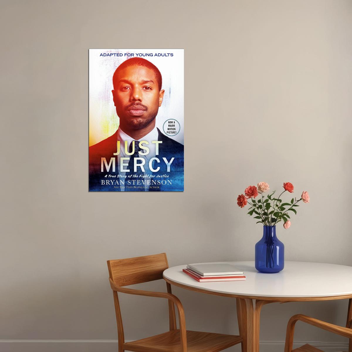 Just Mercy 2019 Movie Brie Larson Biography Crime Poster Wall Art Print Home Wall Decor - xonomax
