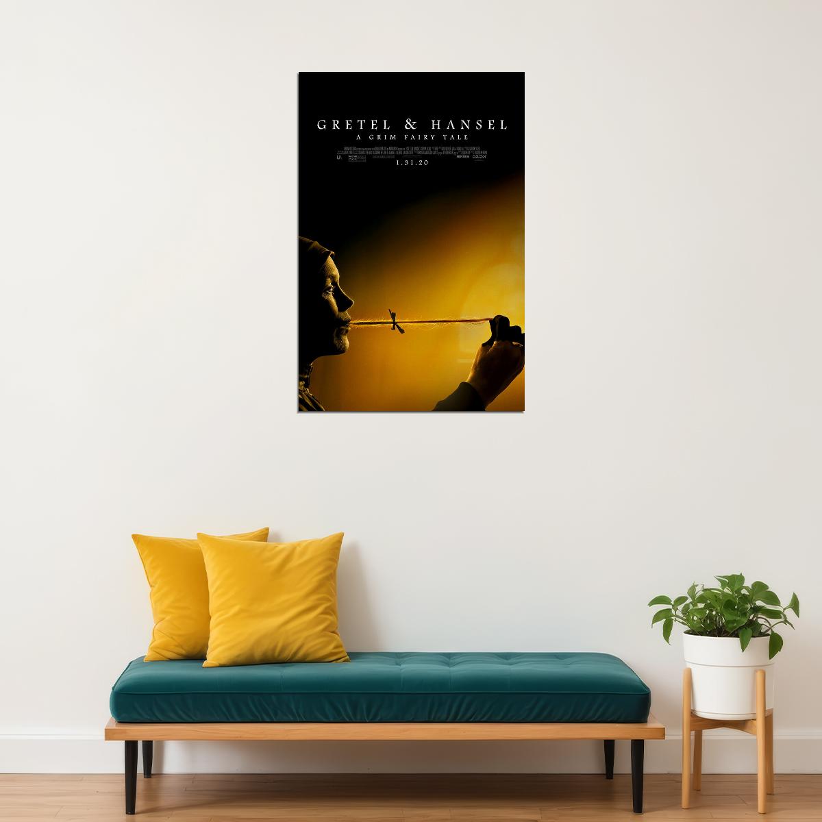 Gretel And Hansel 2020 Movie Horror Fantasy Poster Wall Art Print Home Wall Decor - xonomax