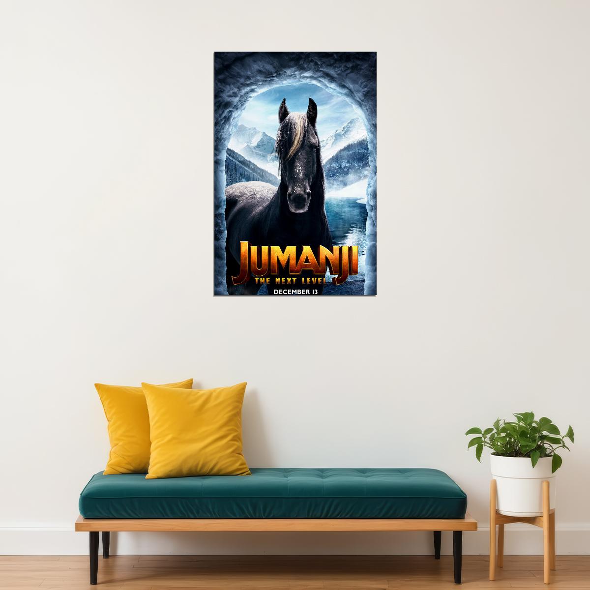 Jumanji 2020 Movie The Next Level Comedy Poster Wall Art Print Home Wall Decor - xonomax