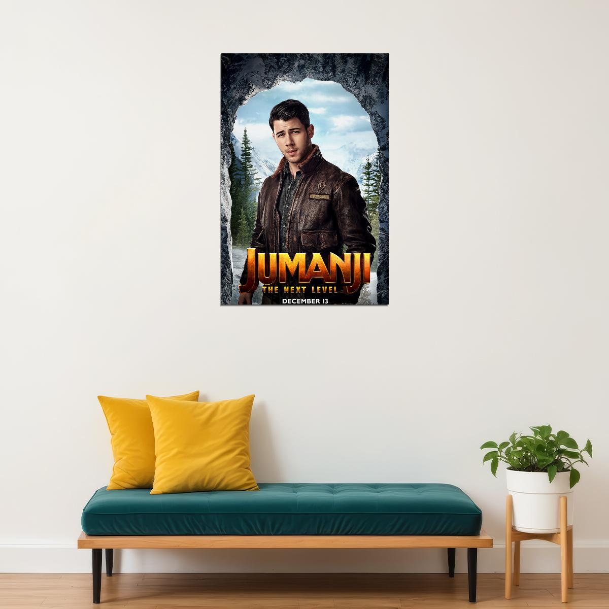 Jumanji 2020 Movie The Next Level Adventure Poster Wall Art Print Home Wall Decor - xonomax