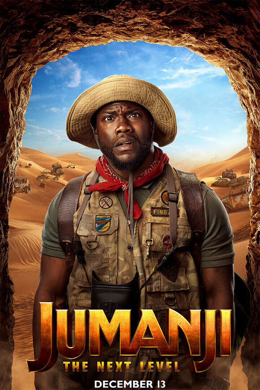 Jumanji 2020 Movie The Next Level Comedy Action Poster Wall Art Print Home Wall Decor - xonomax